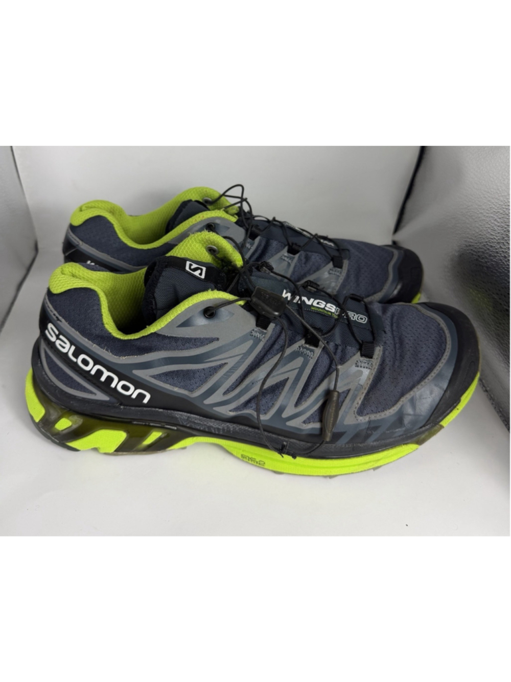 Salomon Wings Pro Trail Running Sneaker Shoe size 11.5 fair condition